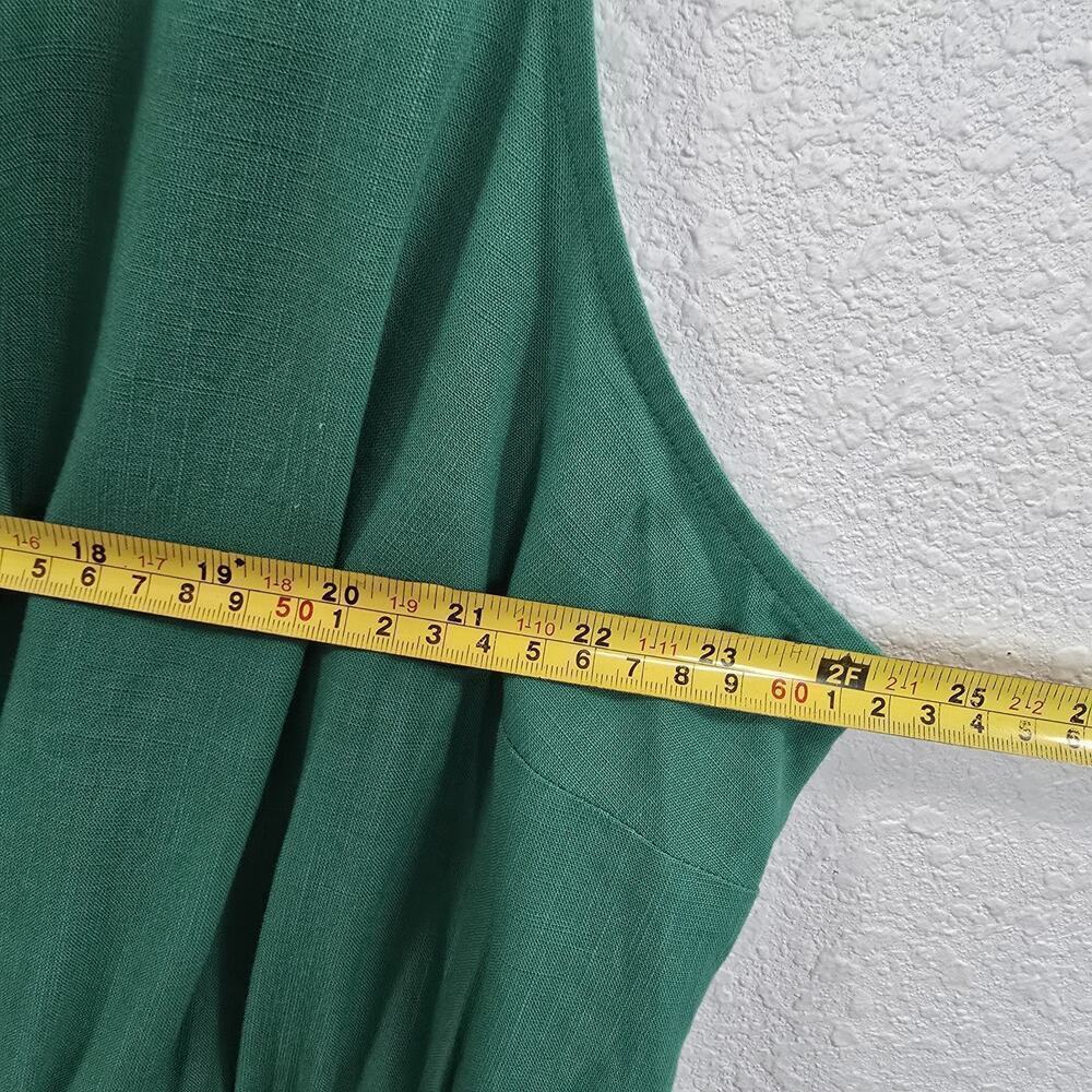 Women's Mini Sundress Sleevess Universal Thread Green Resort Vacation Size 1X - Picture 6 of 9